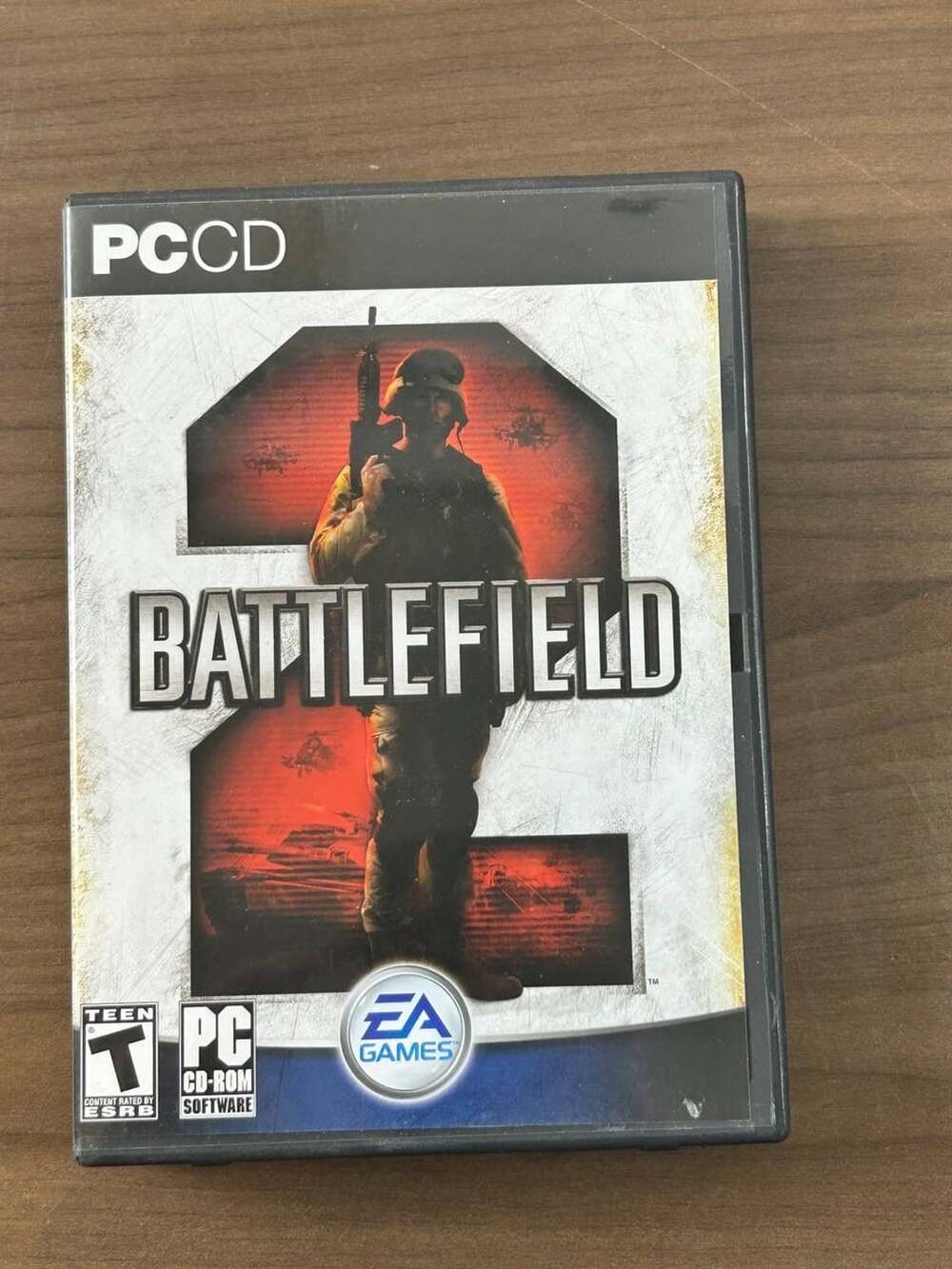 Battlefield 2 PC CD-ROM 2005 EA Games Install Disc 1 With Case Manual Untested